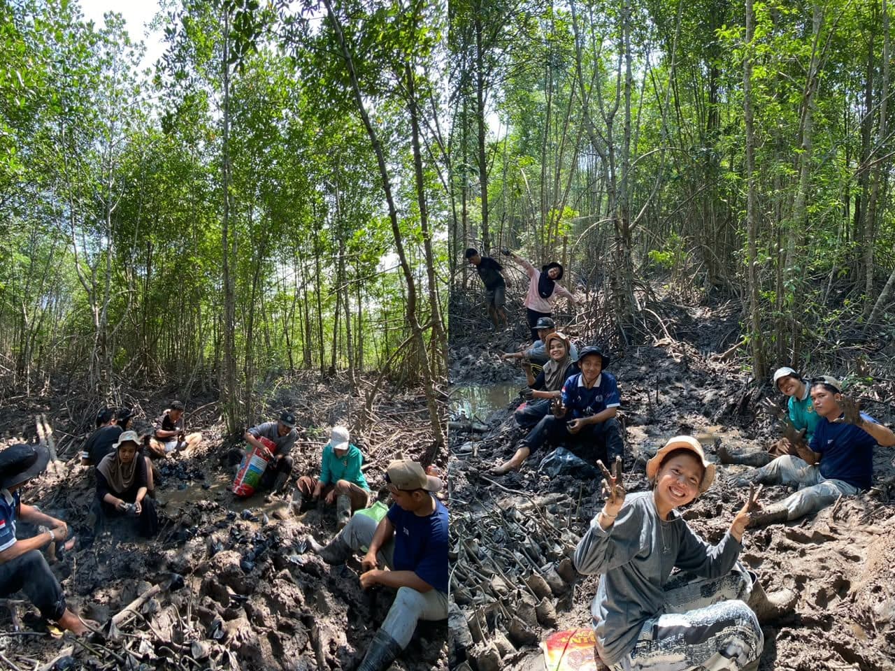 Dokumentasi kegiatan Pembibitan Propagul Mangrove Bersama Ketua KEMPAS Day-3, foto 4 dari 4